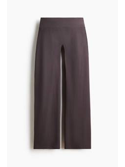 H&M - Women Brown Wide Sports Trousers With Softmove
