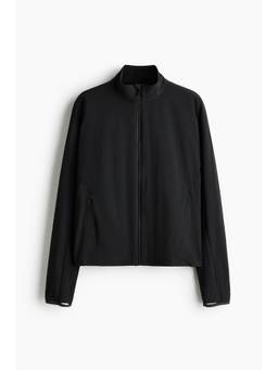 H&M - Women Black Water-Repellent Warming Sports Jacket