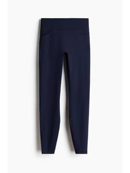 H&M - Women Blue Sports Leggings With Sculptmove