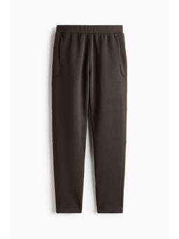H&M - Men Brown Regular Fit Tapered Sports Trackpant With Drymove