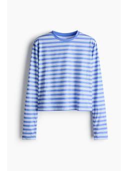 H&M - Women Blue Running Top With Drymove