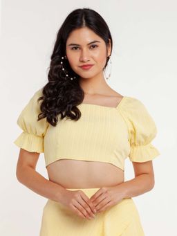 Zink London - Women Yellow Solid Top
