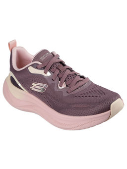 SKECHERS - Women SKECH CLOUD-GENTLE GLOW Burgundy Lace Up Casual Sneakers