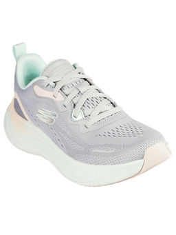 SKECHERS - Women SKECH CLOUD-GENTLE GLOW Grey Lace Up Casual Sneakers