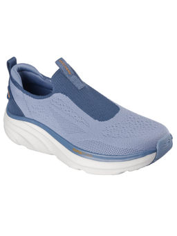 SKECHERS - Men D'LUX VAPOR - HEVELL Blue Casual Slip On Sneakers
