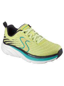 SKECHERS - Men D'LUX VAPOR - GALLOR Green Lace Up Casual Sneakers