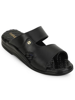 LIBERTY - Coolers 7123-141 Casual Flat Sandals For Men - Black