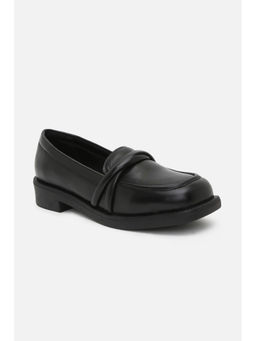 Allen Solly - Women Black Casual Slip Ons Loafers