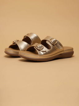ERIDANI - Doyel Gold Casual Sandals