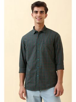 Allen Solly - Men Multi-Color Checks Casual Shirt
