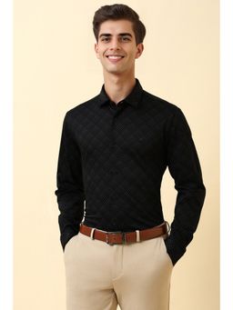 Allen Solly - Men Black Printed Formal Shirt