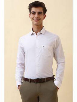 Allen Solly - Men Pink Printed Formal Shirt