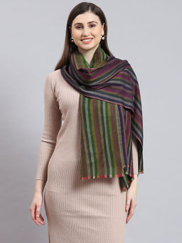 Monte Carlo - Multi-Color Stripes Shawls