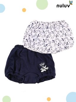 Nuluv - Boys Multi-Color Printed Bloomers (Pack of 2)