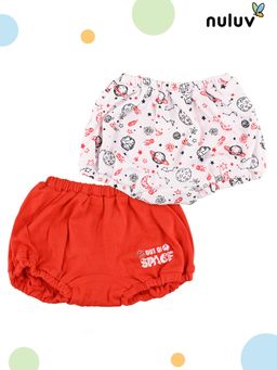 Nuluv - Boys Multi-Color Printed Bloomers (Pack of 2)