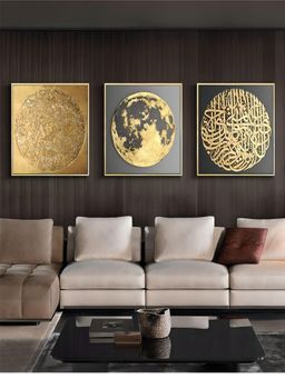 The Handmade Flair - Black Framed Wall Art (Pack of 3)