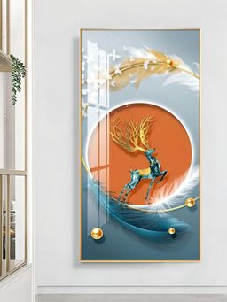 The Handmade Flair - Deer Landscape Wall Art