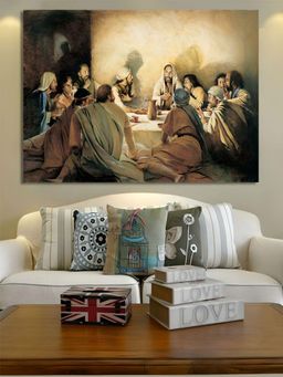 The Handmade Flair - Cream Classical Painting Wall Art