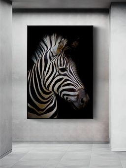 The Handmade Flair - Black & White Wild Animals Wall Art