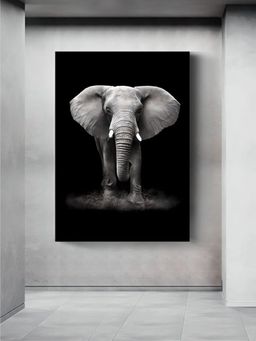 The Handmade Flair - Wild Animals Printed Framed Canvas Wall Art