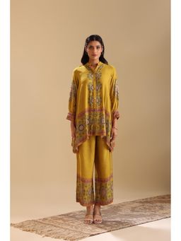 Soup by Sougat Paul - Yellow Eraya Embellished Co-Ord (Set of 2)