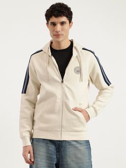 United Colors of Benetton - Beige Regular Fit Hooded Neck Hoodie
