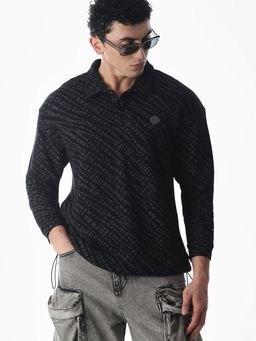 Jack & Jones - Men Oversized Black Sweatshirt