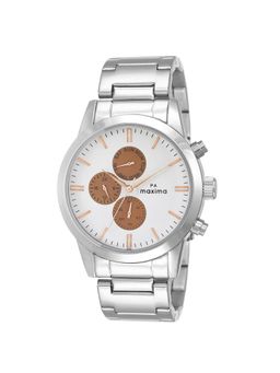 PA Maxima - Attivo Analog Watch for Men in White Dial Color