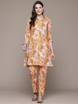Readiprint - A Line Style Cotton Fabric Multi Color Tunic and Pants (Set of 2)