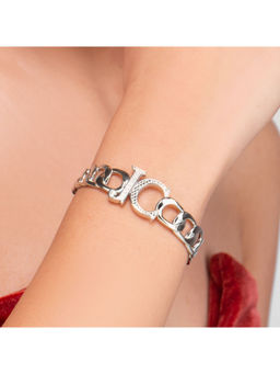 Just Cavalli - Silver Intreccio Bangle
