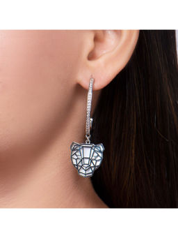 Just Cavalli - Silver Rete Earrings