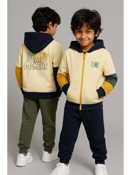 Tales & Stories - Boys Colorblocked Zipper Hoodie