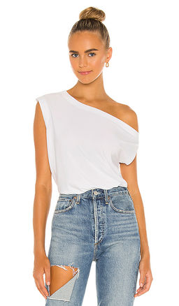 Norma Kamali - X Revolve Drop Shoulder Top
