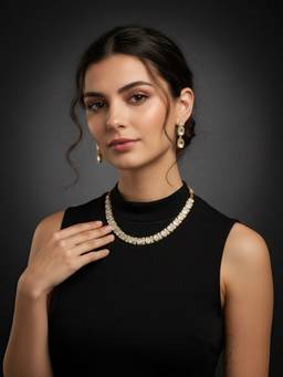 MINAKI - White Oralia Jewellery Set