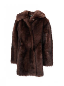 La Rose - Dark Brown Haired Coat