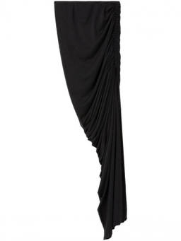 Az Factory - Black Black Side Slit Long Skirt