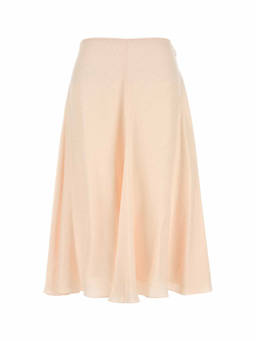 Fendi - Light Pink Silk Skirt