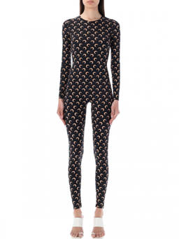 Marine Serre - Black Moon Printed Jumpsuit