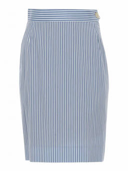 Vivienne Westwood - Blue Stripes Mini Skirt