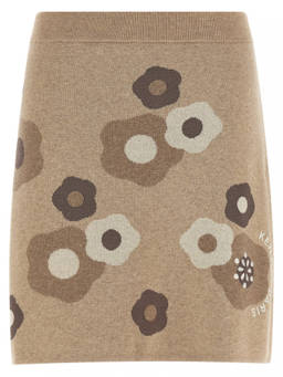 Kenzo - Beige Hana Dots Skirt