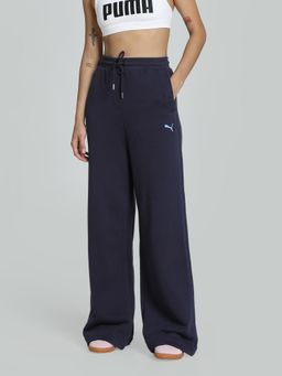 Puma - Premium Ess Womens Blue Trackpants