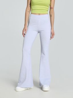 Puma - DARE TO Flared Womens Blue Trackpants