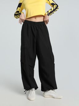 Puma - FUTURE ARCHIVE Womens Black Trackpants