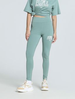Puma - CLASS Womens Green Tights