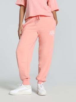 Puma - CLASS Womens Pink Joggers