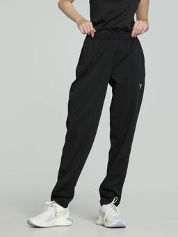 Puma - WARDROBE ESS Woven OP Womens Black Trackpants
