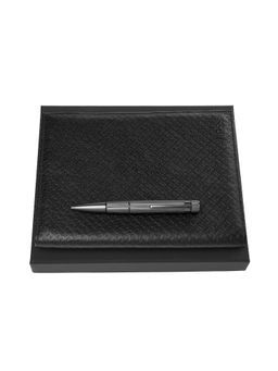 Hugo Boss - Iconic HPBM412A Ballpoint Pen & Folder A5 (Set of 2)