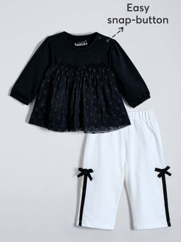 Hopscotch - Black Top & Pant