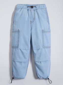 Hopscotch - Blue Cotton Jeans