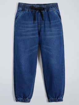 Hopscotch - Blue Cotton Jeans